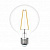 Лампа светодиодная Vintage LED-G80-4W/GOLDEN/E27 GLV21GO Форма «шар», золотистая ТМ Uniel